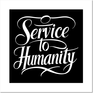 Arise and Render Service to Humanity - Baha'i Faith Posters and Art